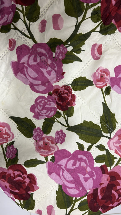 ⭐SET DE BAÑO ROSAS (TAZA, TANQUE, TAPETE)