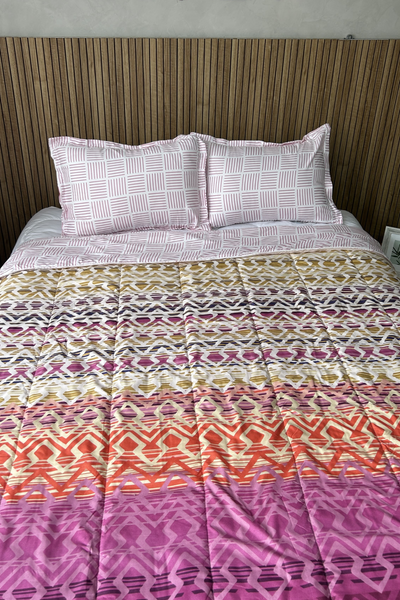 ⭐EDREDÓN PRIMAVERA (COMFORTER) + 2 FUNDAS