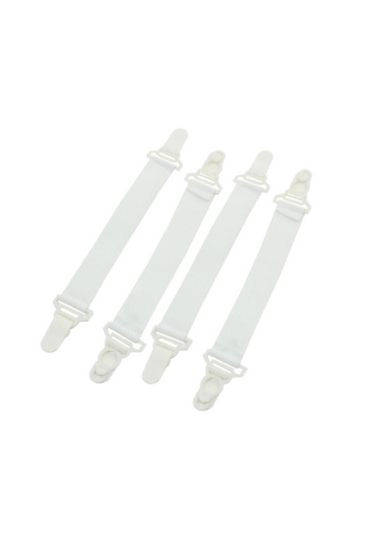 ⭐ Sujetador elástico con liguero plástico set x 4