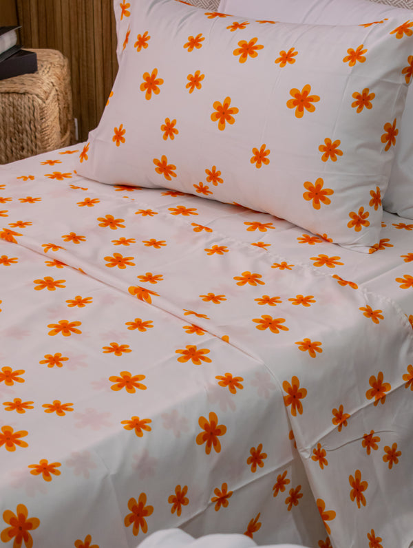 Juego de sábanas primavera- Tamaño sencillo