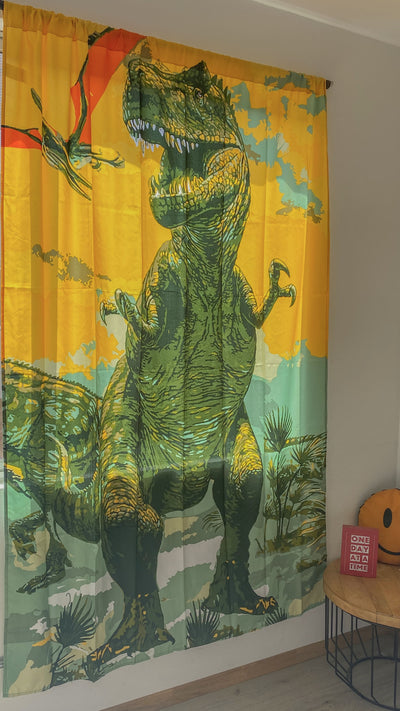 ⭐CORTINA DE DINOSAURIO