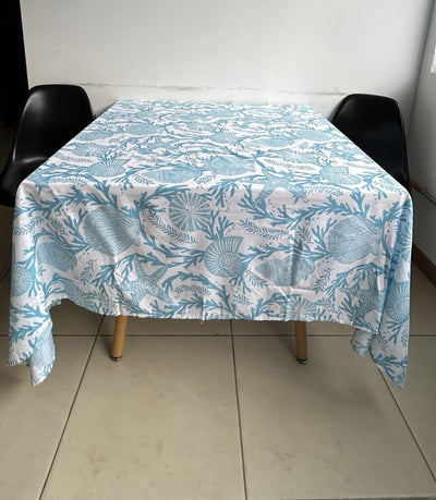 ⭐MANTEL DE MESA AZUL