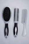 SET X 3 CEPILLOS PARA CABELLO
