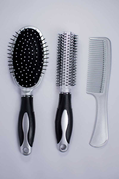 SET X 3 CEPILLOS PARA CABELLO