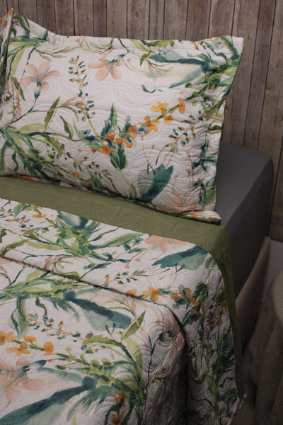 ⭐EDREDÓN MAS FUNDA SHAM CON PESPUNTE